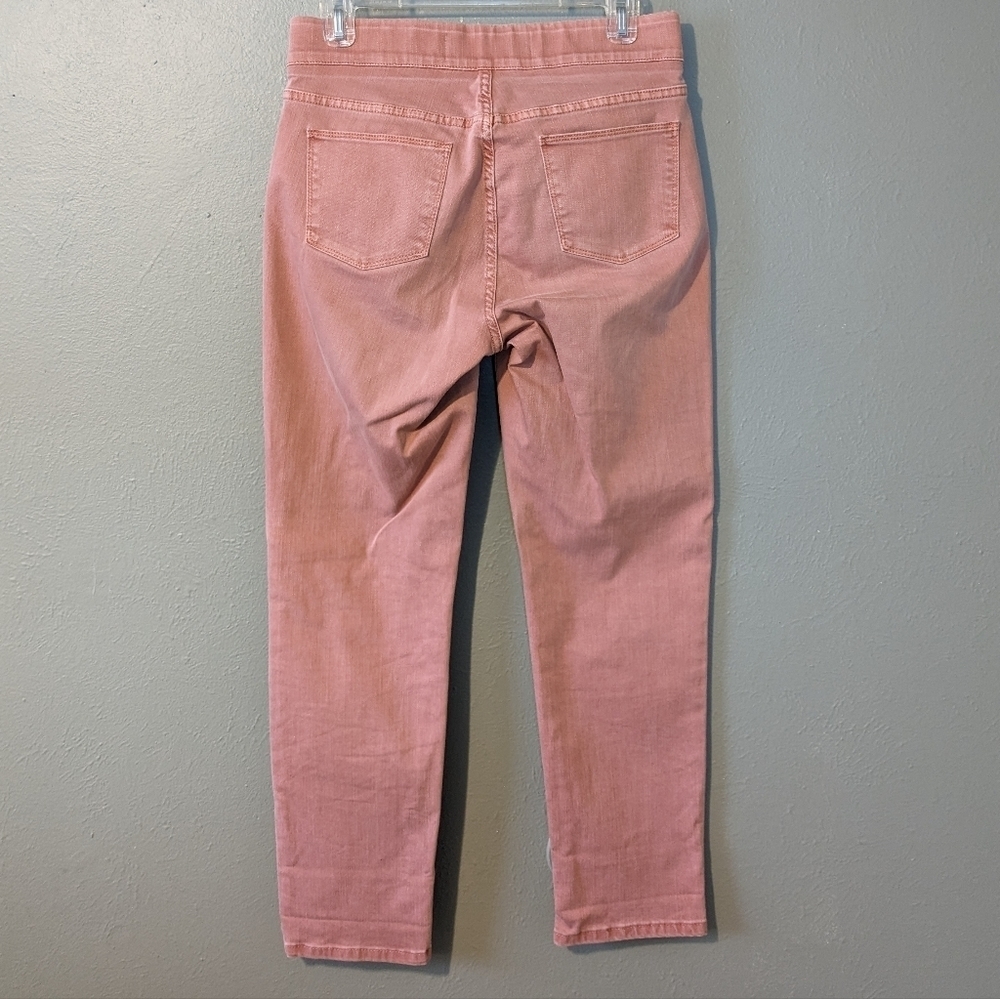 Soft Surroundings Pink Cotton Stretch On Pant Size PS - Picture 3 of 6